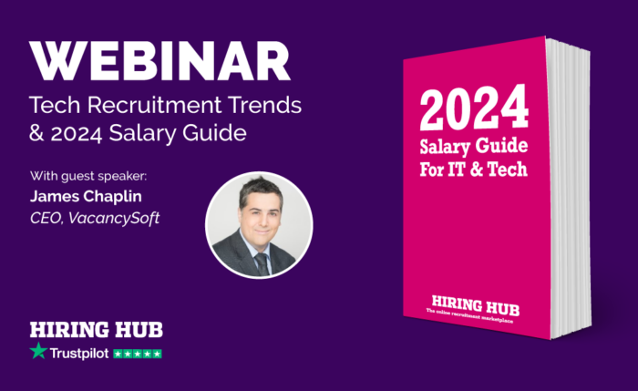 Tech Recruitment Trends & 2024 Salary Guide webinar